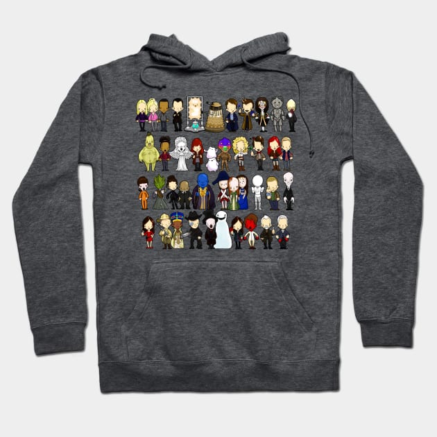 A trip through time and space Hoodie by SpacebatDesigns 